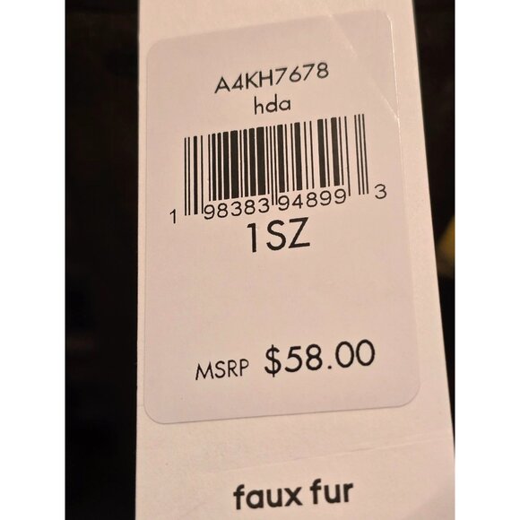 Calvin Klein Women's Hat Faux Fur Pom Knit Beanie New - Picture 4 of 9